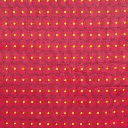 Tissu Seigaiha Rouge tissu vague seigaiha rouge traditionnel