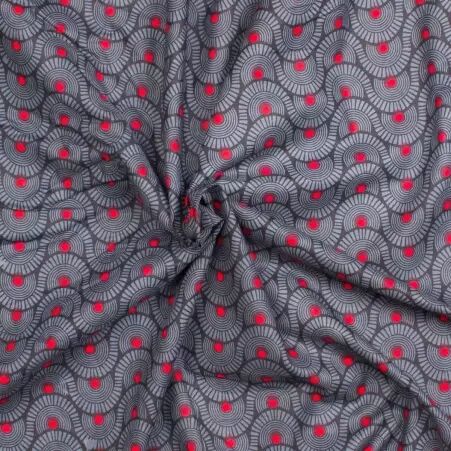 Tissu Seigaiha Stone tissu seigaiha stone teinte min�rale