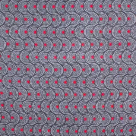 Tissu Seigaiha Stone tissu seigaiha stone teinte min�rale