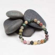 Bracelet Agate Indienne &eacute;l&eacute;ment mode au design soign&eacute;