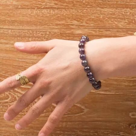 Bracelet Amethyste qualit� AAA pi�ce vestimentaire au style tendance