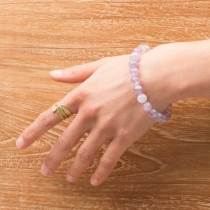 Bracelet Am&eacute;thyste &eacute;l&eacute;ment mode au design soign&eacute;