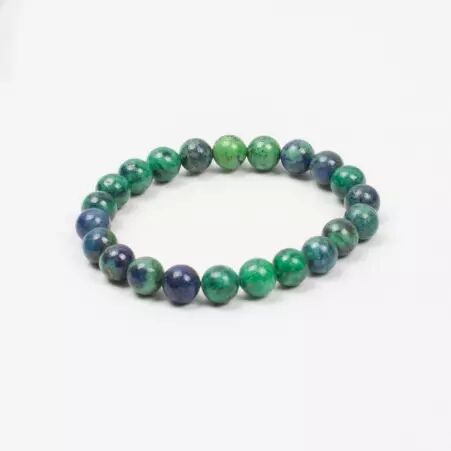 Bracelet Azurite accessoire textile au look moderne