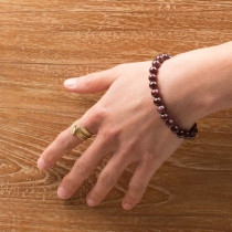 Bracelet Grenat article mode &agrave; l'esth&eacute;tique actuelle