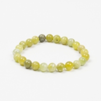 Bracelet Jade vert accessoire textile au look moderne