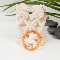 Bracelet Pierre de Soleil pi&egrave;ce vestimentaire au style tendance