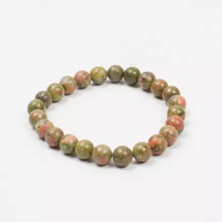 Bracelet Unakite accessoire mode au style contemporain