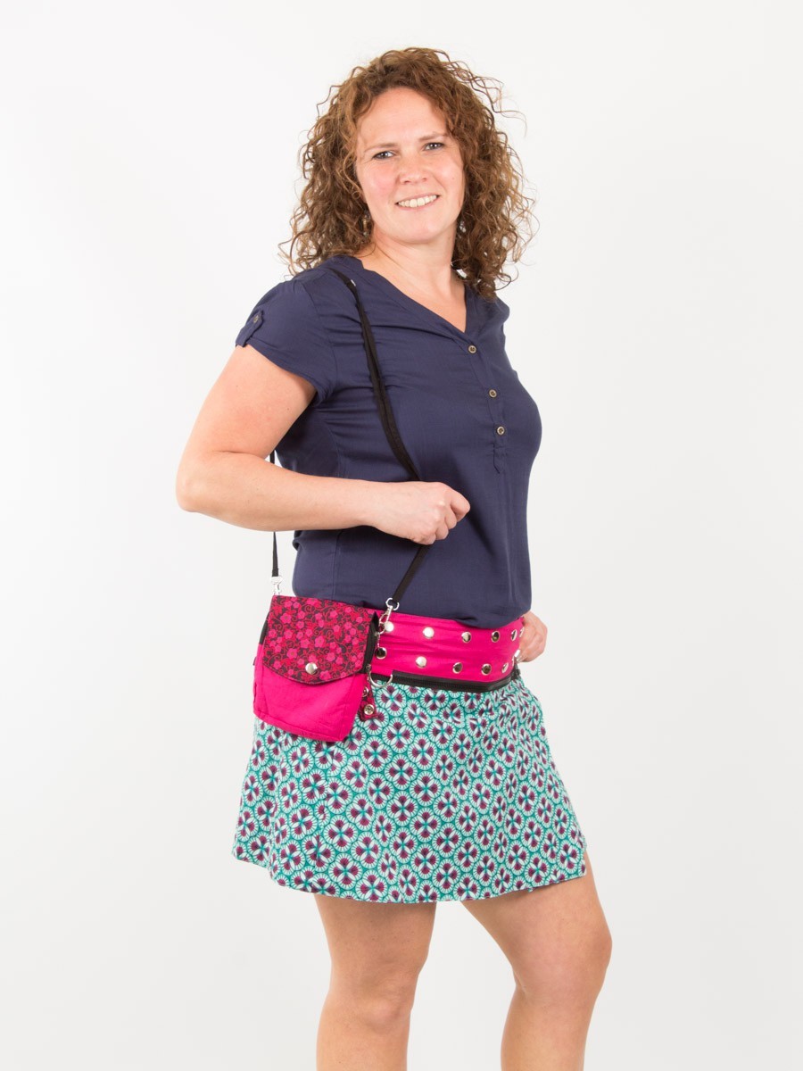 jupe courte reversible