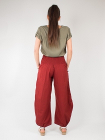 Pantalon Cancun Rouge v&ecirc;tement f&eacute;minin vibrant et affirm&eacute;