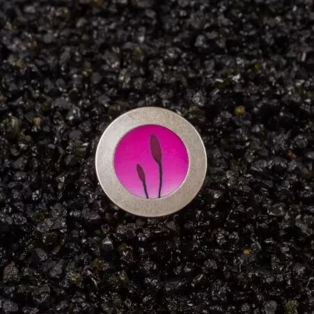 Bague sph�re Rose au design cr�atif et identit� LILALILOU
