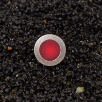 Bague sph&egrave;re Rouge inspir&eacute; d'un univers graphique fort