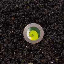 Bague sph&egrave;re Vert au design cr&eacute;atif et identit&eacute; LILALILOU