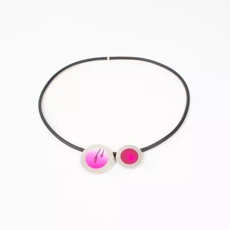 Collier Satellite Rose article mode au design soign�