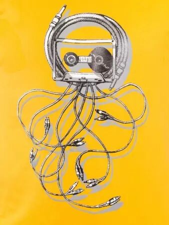 Tee shirt Octo K7 t-shirt poulpe graphique style contemporain