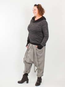 Sarouel City straps Damier sarouel moderne esprit city