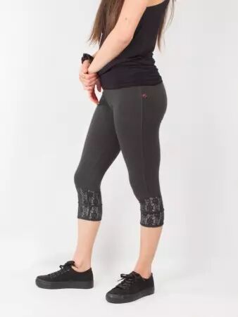 Legging Barok Taupe legging taupe imprim� au style �quilibr�
