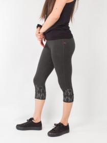 Legging Barok Taupe v&ecirc;tement f&eacute;minin confortable et graphique