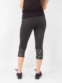 Legging Barok Taupe pi&egrave;ce mode stretch au ton neutre