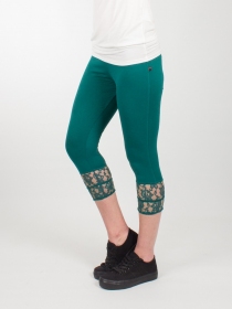 Legging Barok Emeraude legging imprim&eacute; &eacute;meraude au motif baroque