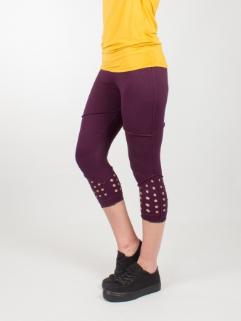 Legging Lazer cut Am�thyste legging lazer cut am�thyste au design d�coup� moderne