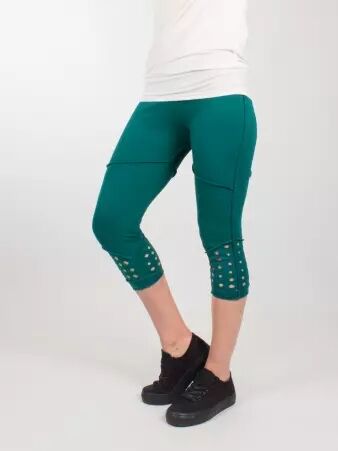 Legging Lazer cut Emeraude pi�ce mode technique et confortable