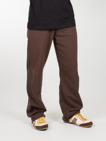 Pantalon Born�o Brun pantalon Born�o brun � la teinte chaude