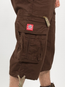 Molecule 3/4 50006 Marron pantalon Molecule marron 3/4 au style utilitaire