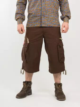 Molecule 3/4 50006 Marron pantalon 3/4 � l'allure pratique