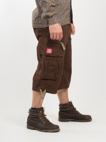 Molecule 3/4 50006 Marron pantalon 3/4 &agrave; l'allure pratique