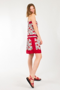 Robe Cha&iuml;ma Ginkgo robe fluide &agrave; motif ginkgo