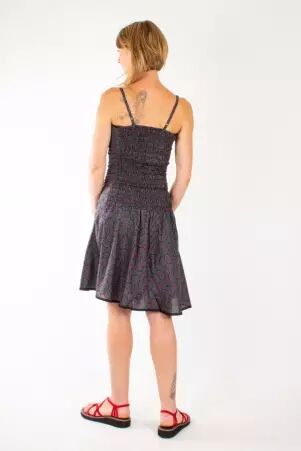 Robe Guama Seigaiha Stone robe boh�me japonaise