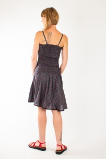 Robe Guama Seigaiha Stone robe fluide motif seigaiha pierre