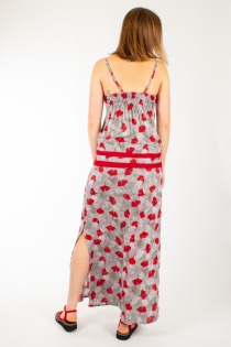 Robe longue Cha&iuml;ma Ginkgo robe f&eacute;minine styl&eacute;e