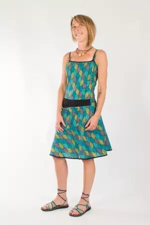 Robe Guama Spring Canopy robe graphique naturelle