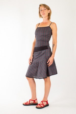 Robe Guama Seigaiha Stone robe boh�me japonaise