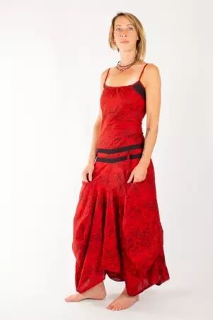 Robe Cara�be Graphical Red robe f�minine audacieuse