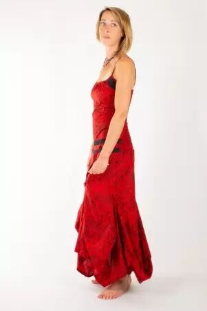 Robe Cara�be Graphical Red robe f�minine audacieuse