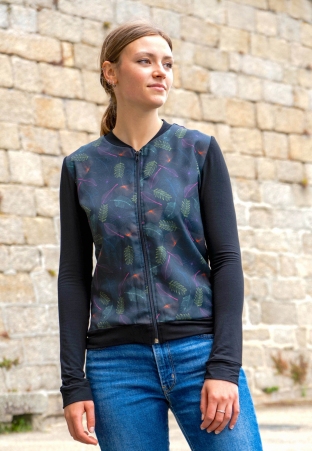 Bomber Tropical Palm � l'allure cr�ative et actuelle