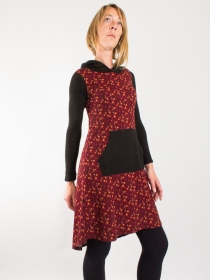 Robe Fantasia Forsythia rouge robe boh&egrave;me &eacute;l&eacute;gante