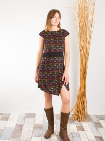 Robe Lolypop Palm noir robe f&eacute;minine intemporelle