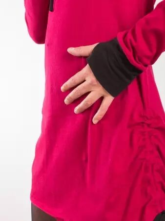 Robe Guru Bordeaux robe f�minine structur�e