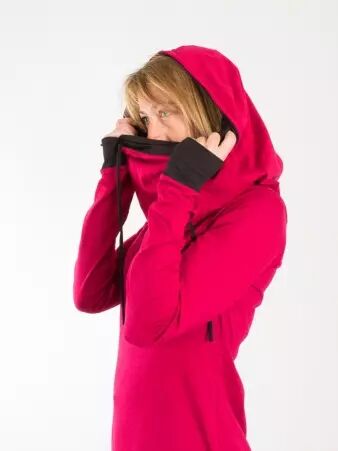 Robe Guru Bordeaux robe f�minine structur�e