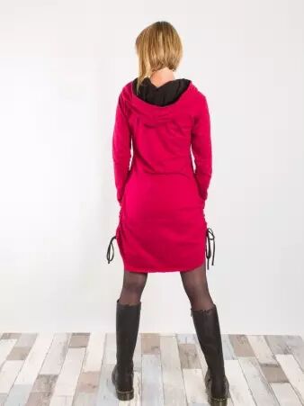 Robe Guru Bordeaux robe f�minine structur�e