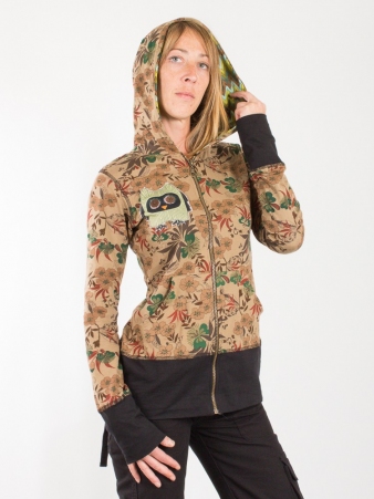 Veste Owl Camel veste camel owl style casual
