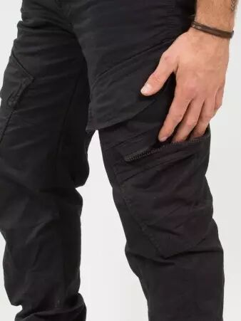 Pantalon Cargo Adven Brandit Homme noir pi�ce mode outdoor � l'esth�tique sombre