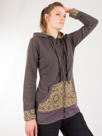 Veste Lola Grise veste lola grise minimaliste