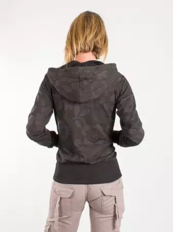 Urban Zipper Gris hoodie zip gris style street