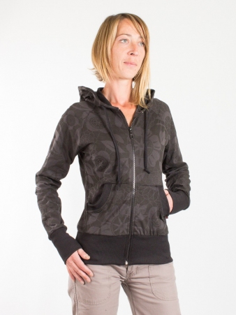 Urban Zipper Gris hoodie zip gris style street