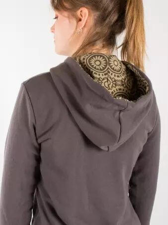Veste Lola Grise veste lola grise minimaliste
