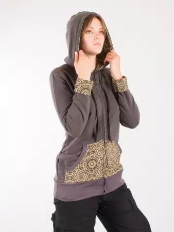 Veste Lola Grise veste lola grise minimaliste
